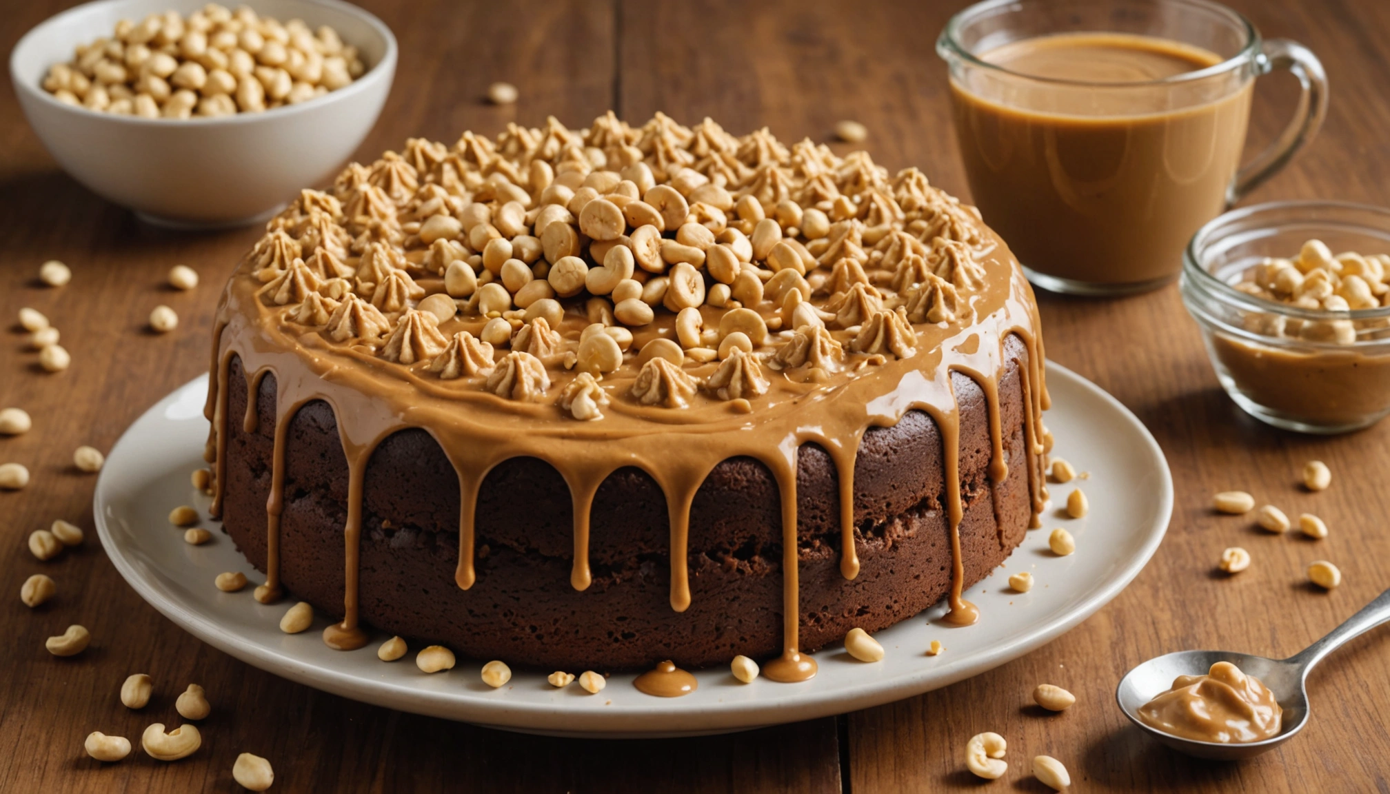 bowl cake beurre de cacahuète