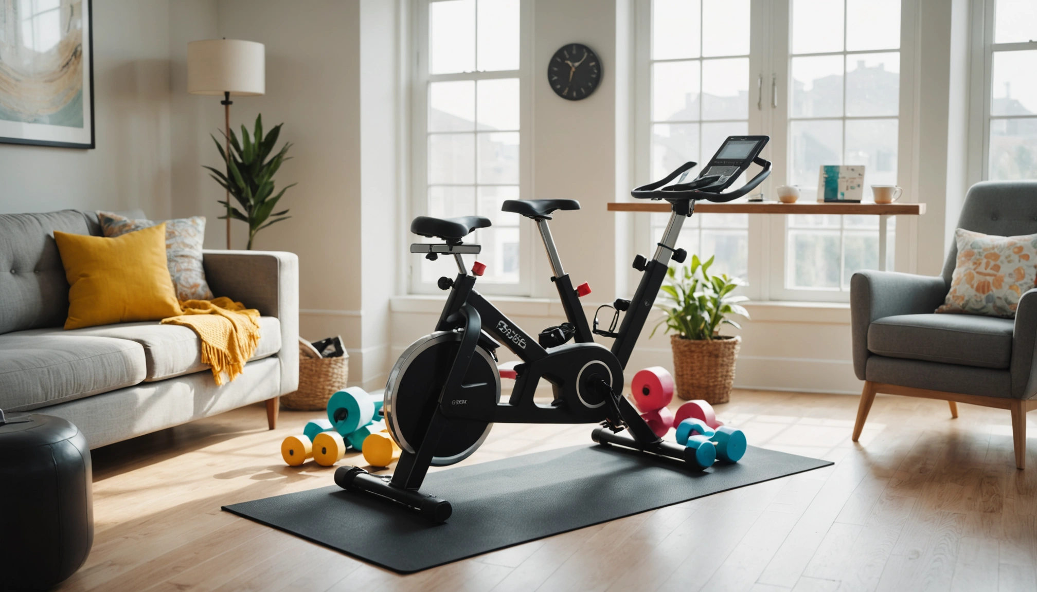 matériel de sport à la maison